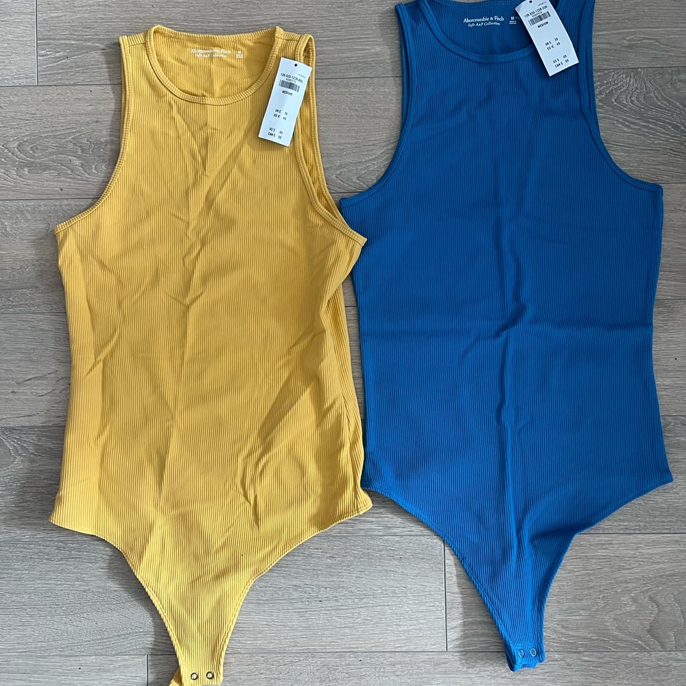 - NWT Abercrombie bodysuit in BLUE